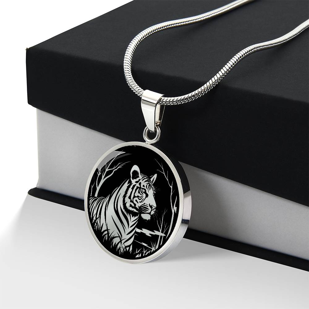 Personalized Tiger Necklace