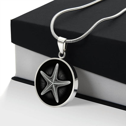 Personalized Starfish Necklace