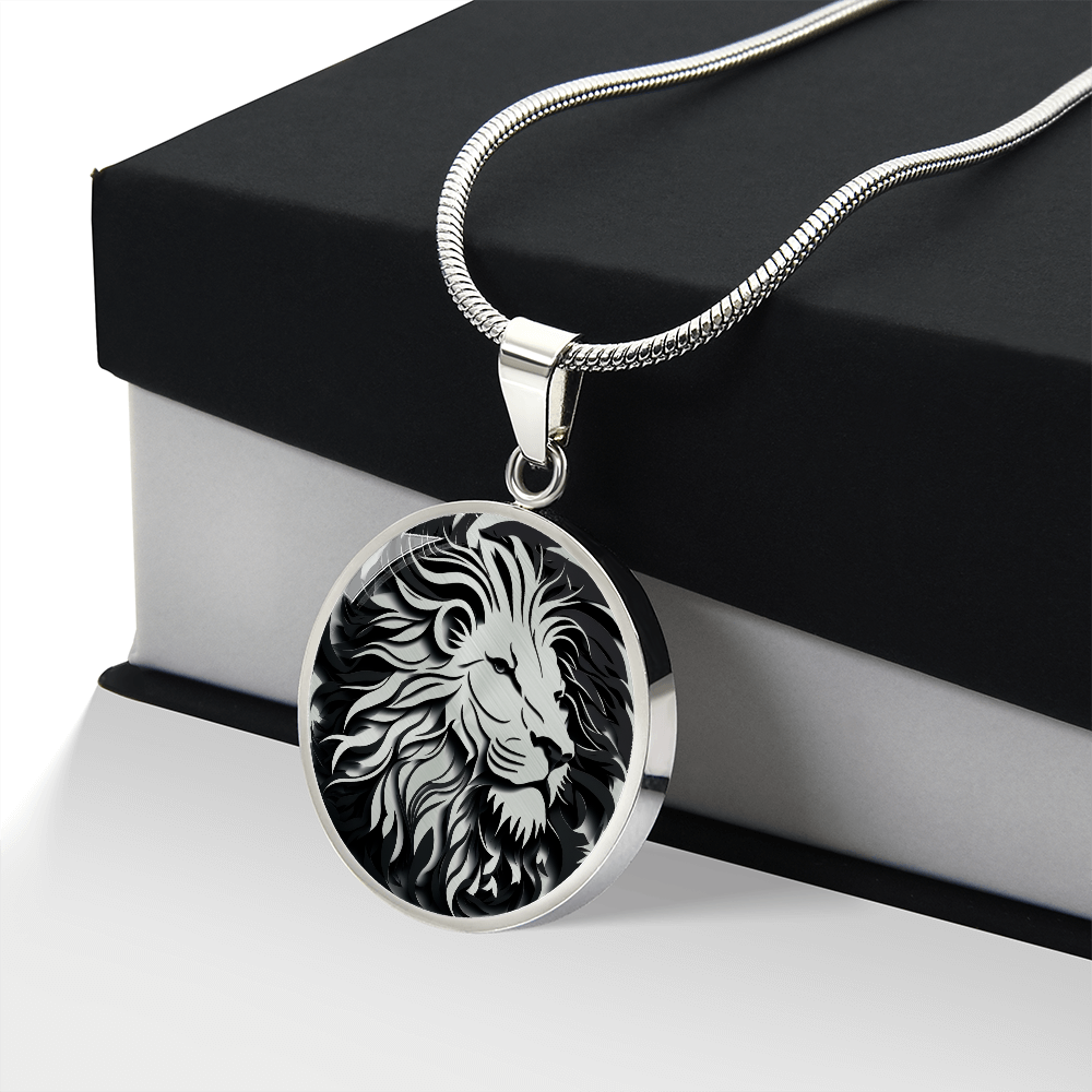 Personalized Lion Necklace