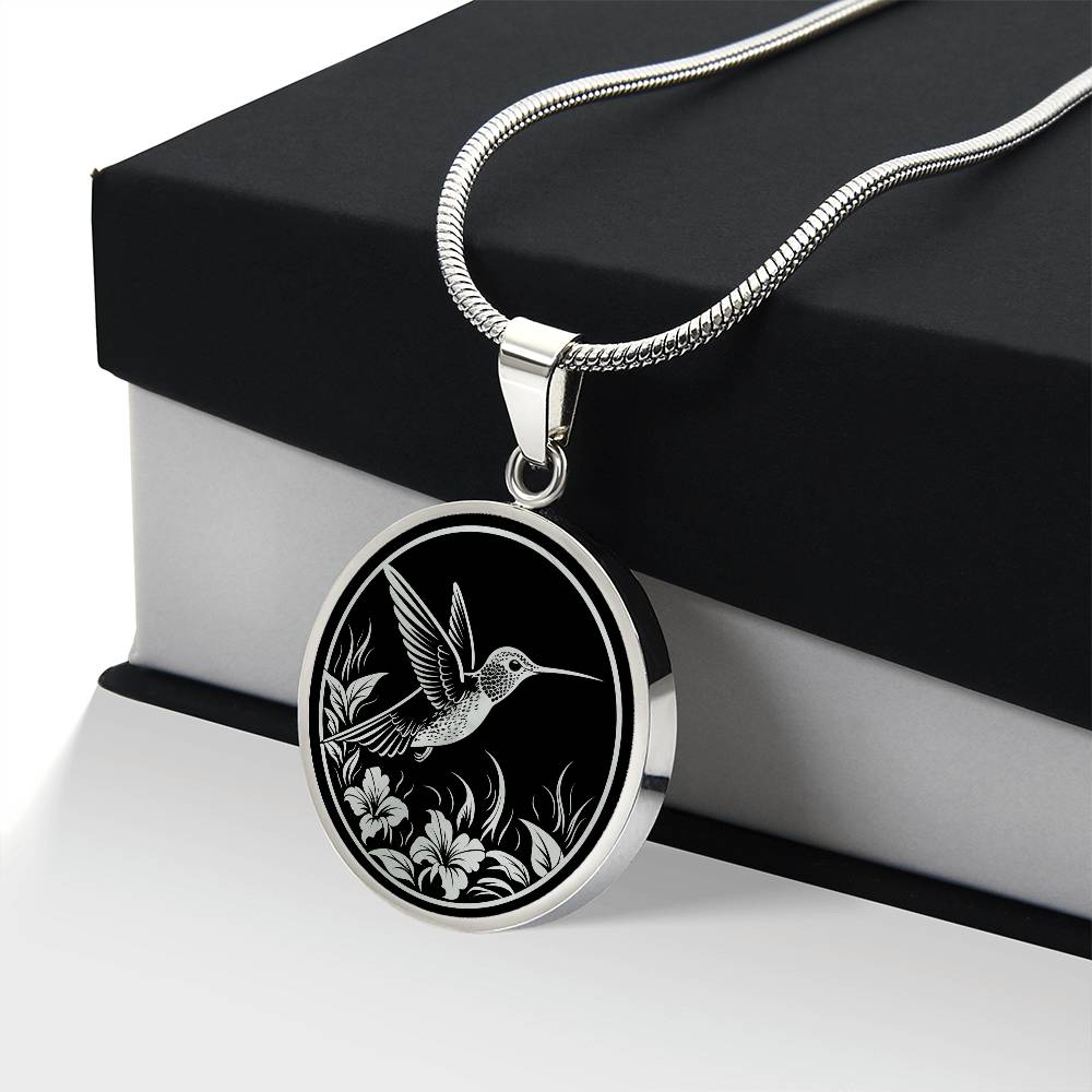 Hummingbird Necklace - Birdwatching Gift