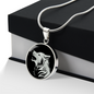 Personalized Wolf Necklace