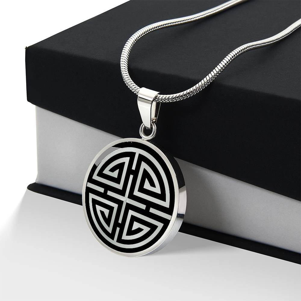 Personalized Lu Symbol Necklace