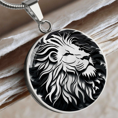 Personalized Lion Necklace