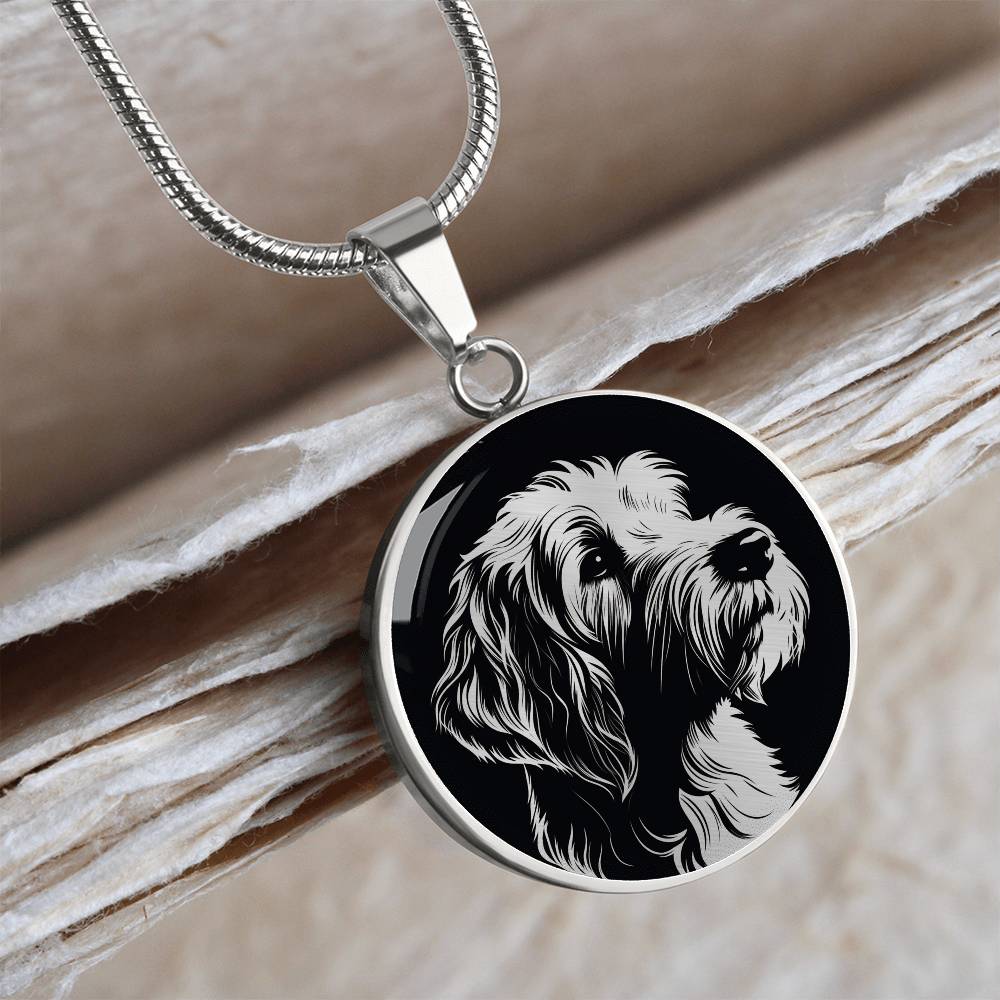 Personalized Labradoodle Necklace