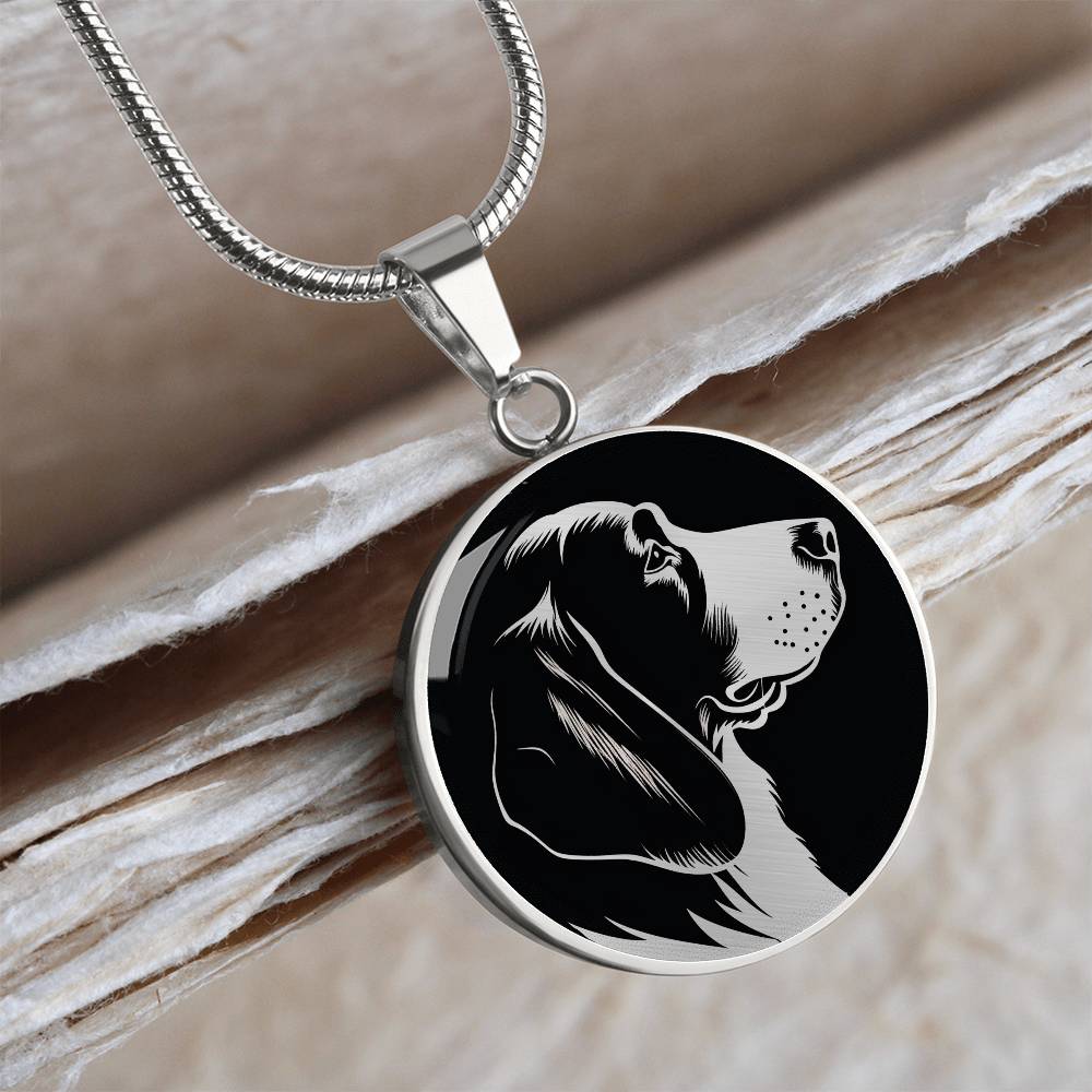 Personalized Basset Hound Necklace