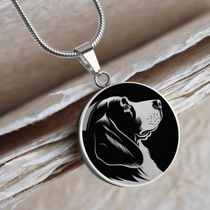 Personalized Basset Hound Necklace