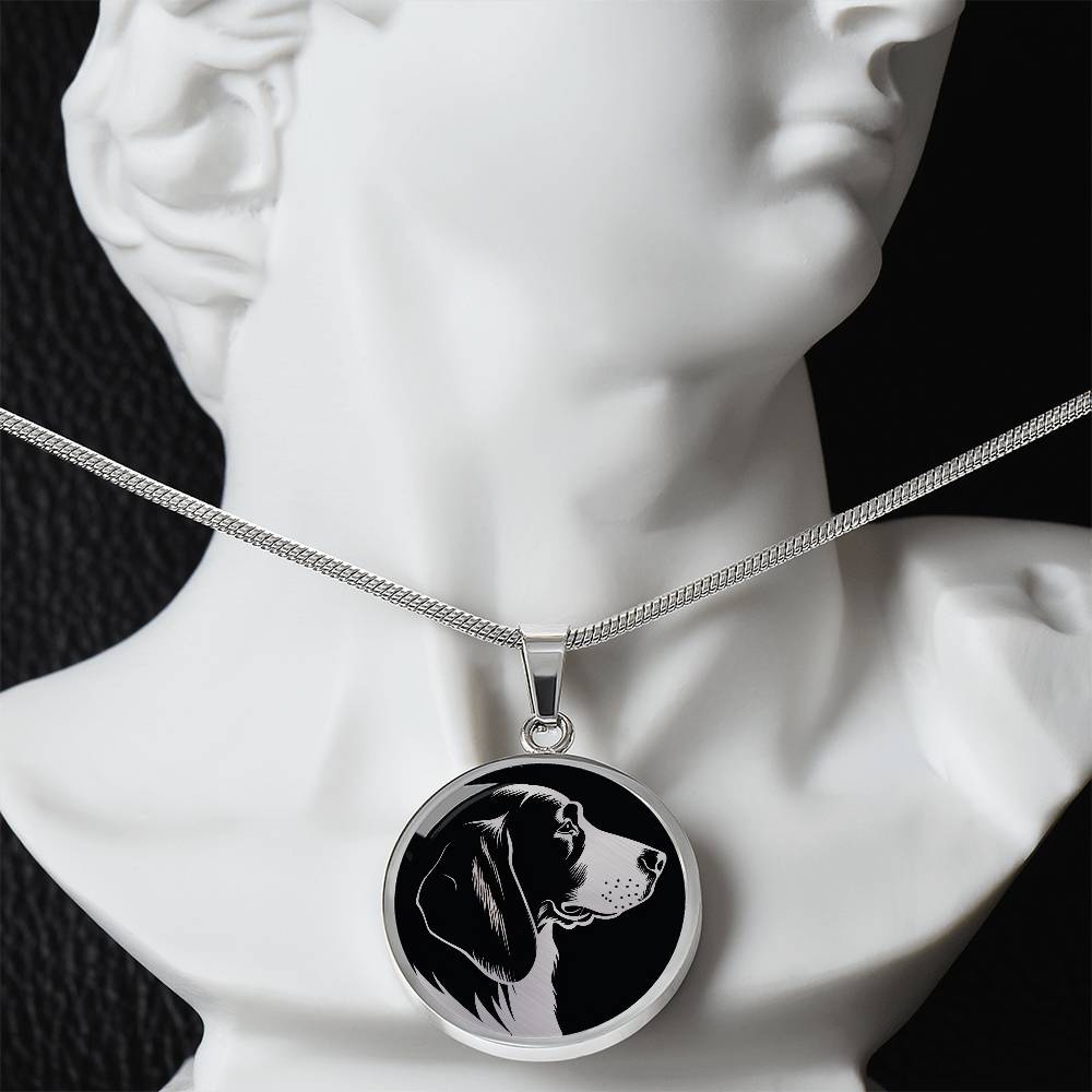 Personalized Basset Hound Necklace