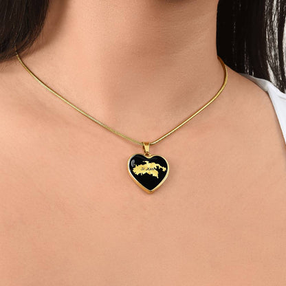 St. John Heart Shaped Necklace