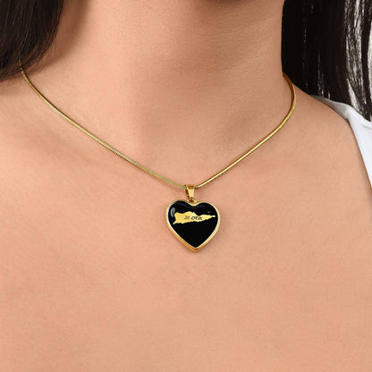 St. Croix Heart Shaped Necklace