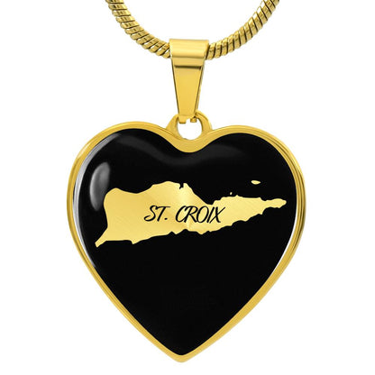 St. Croix Heart Shaped Necklace