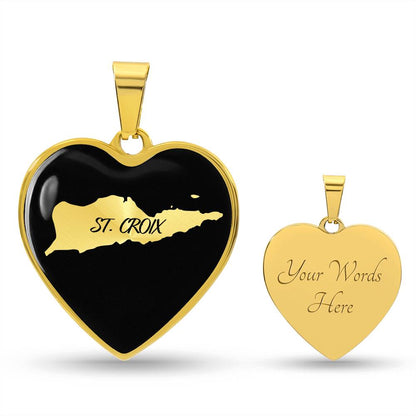 St. Croix Heart Shaped Necklace