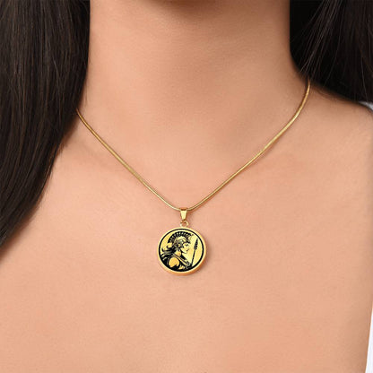 Personalized Athena Necklace