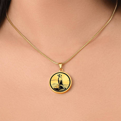 Personalized Meerkat Necklace