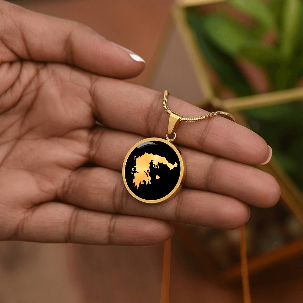 Greece Necklace - Greece Gift