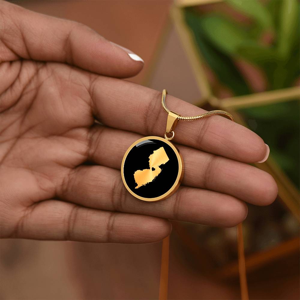 New Jersey Necklace - New Jersey Gift