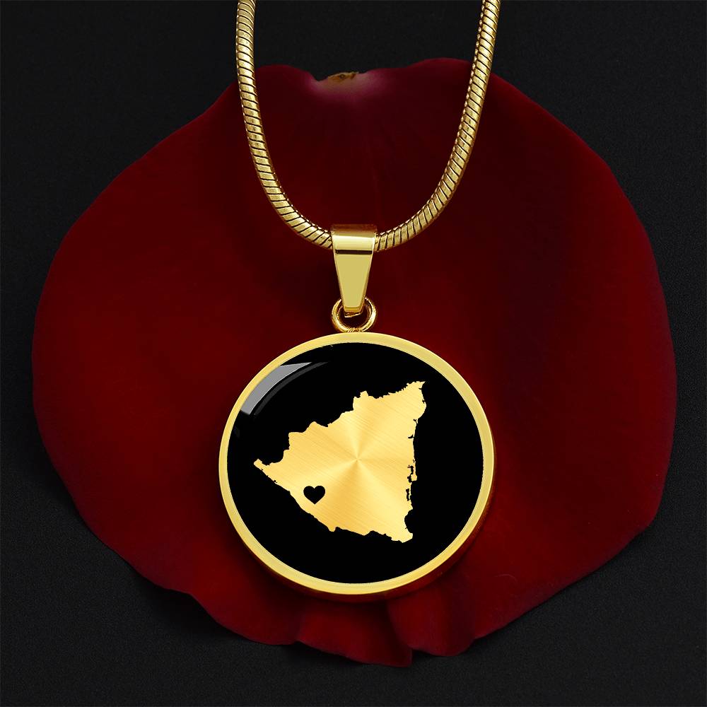 Nicaragua Necklace - Nicaragua Gift