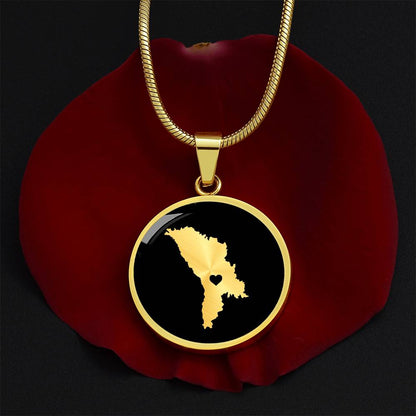 Moldova Necklace - Moldova Gift