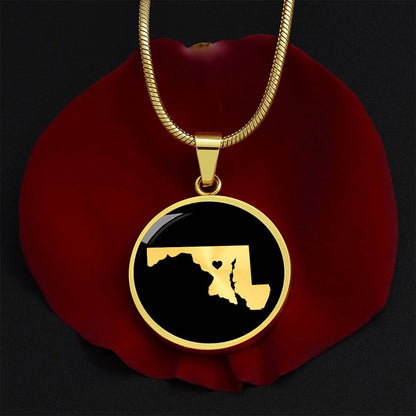 Maryland Necklace - Maryland Gift