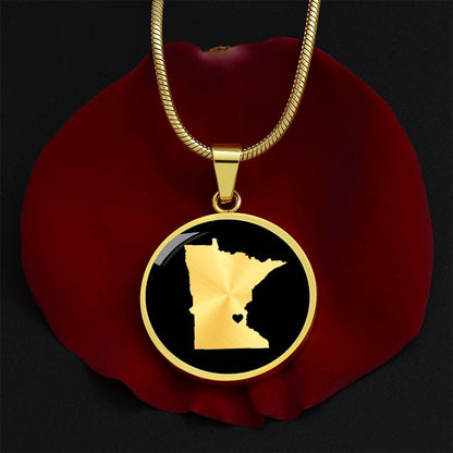 Minnesota Necklace - Minnesota Gift