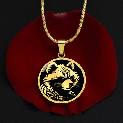 Personalized Red Panda Necklace