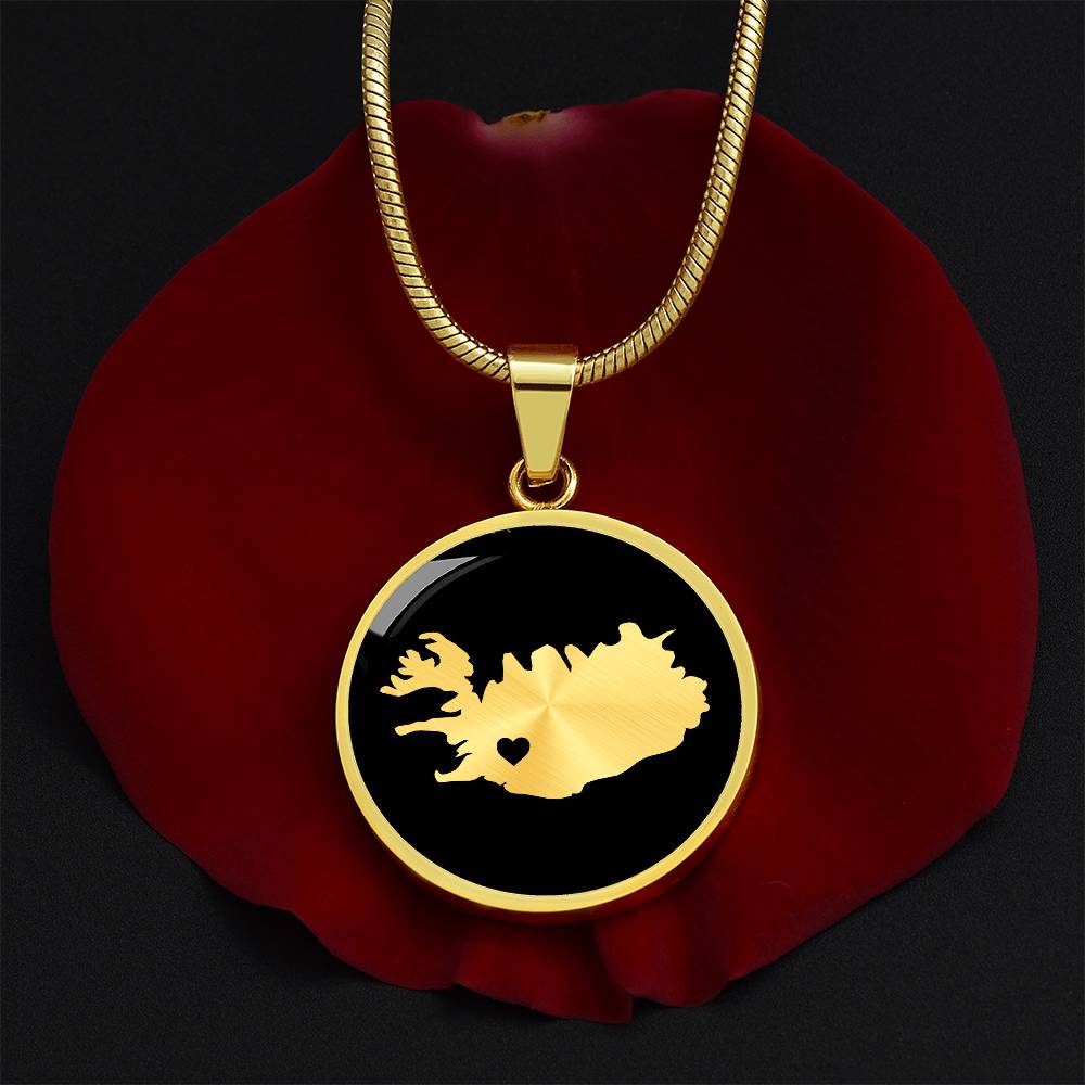 Iceland Necklace - Iceland Gift