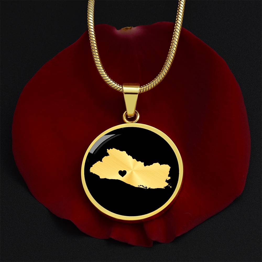 El Salvador Necklace - El Salvador Gift
