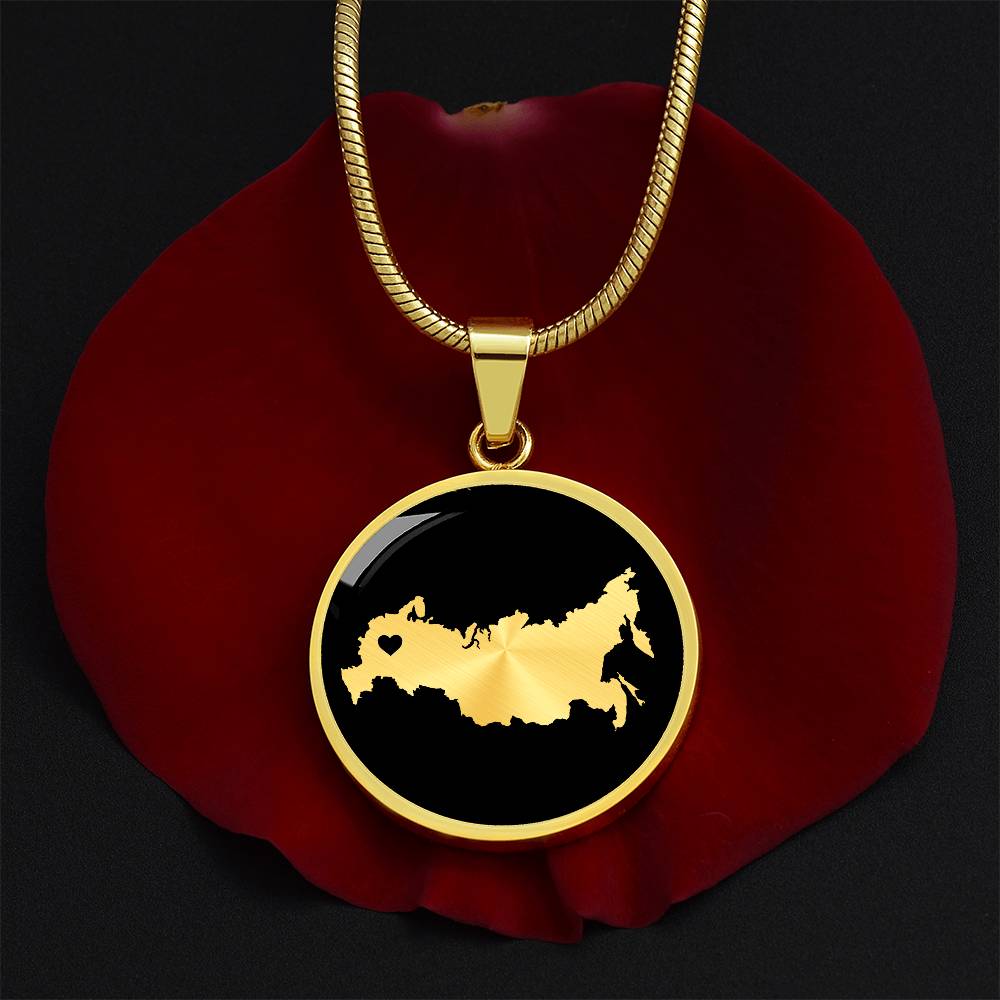 Russia Necklace - Russia Gift