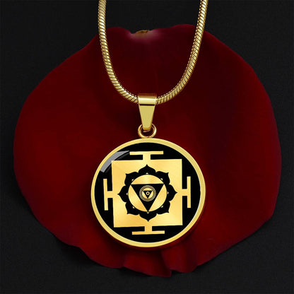 Chinnamasta Yantra Necklace