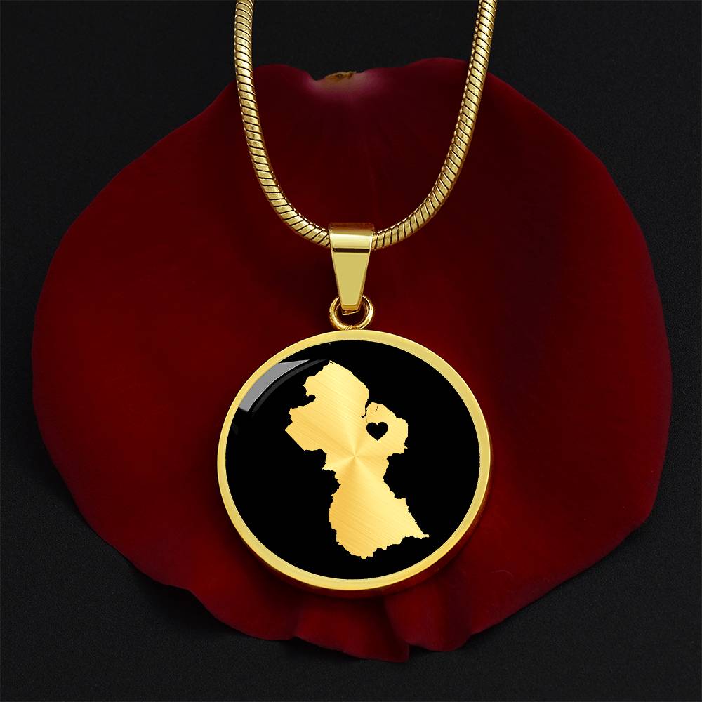 Guyana Necklace - Guyana Gift