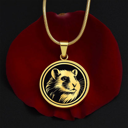 Personalized Hamster Necklace
