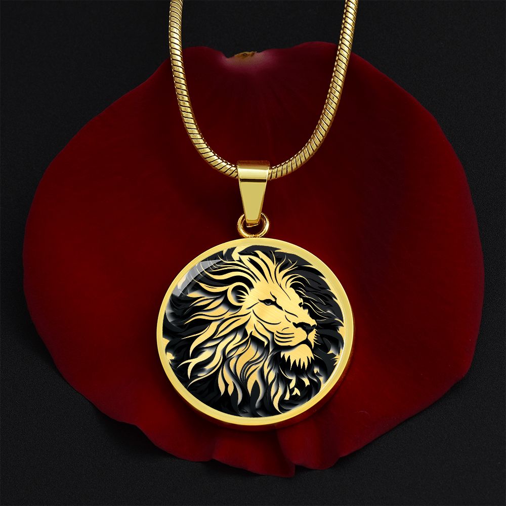 Personalized Lion Necklace