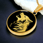 Personalized Wolf Necklace