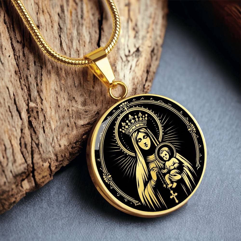 Our Lady of Rosary Medal