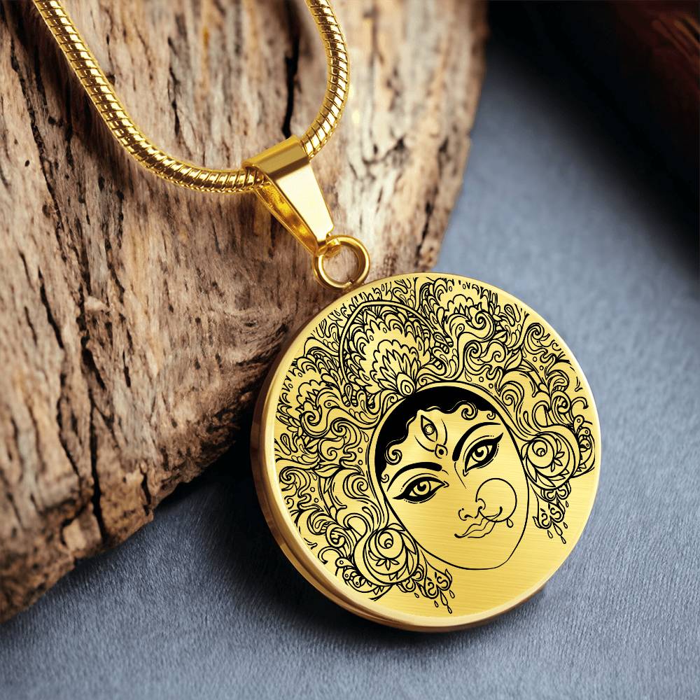 Personalized Durga Necklace