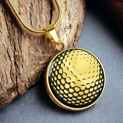 Personalized Golf Ball Necklace