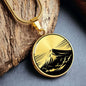 Personalized Mount Fuji Necklace