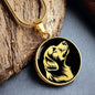 Personalized Golden Retriever Necklace