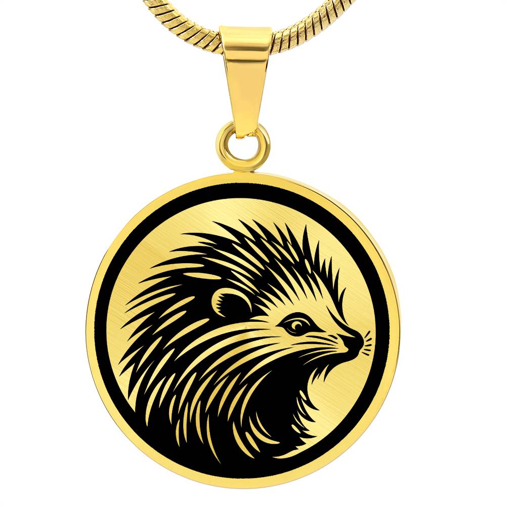 Hedgehog Necklace