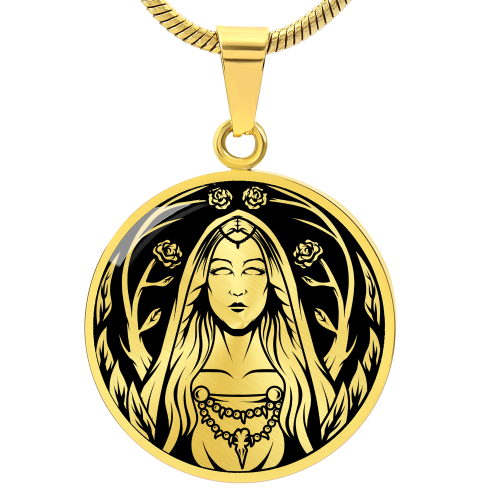 Eir Necklace - Norse Goddess of Mercy and Healing