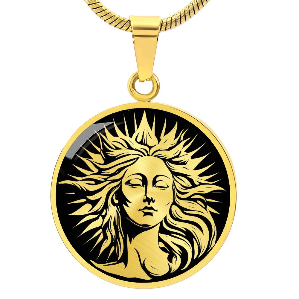 Personalized Sol Necklace