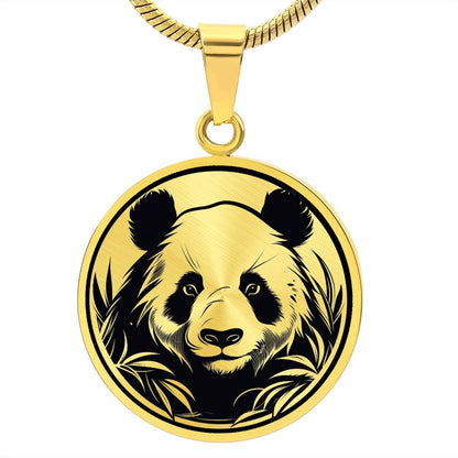 Personalized Panda Necklace