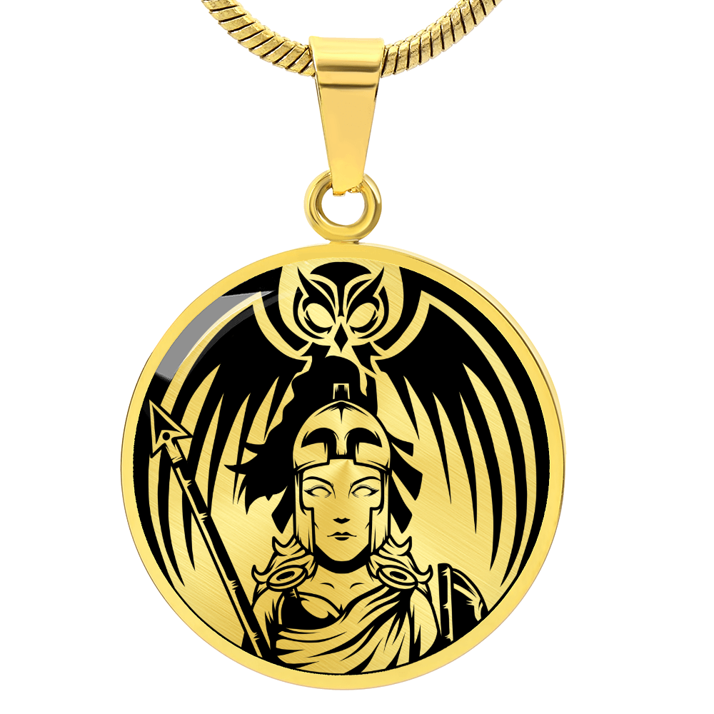 Athena Necklace - Goddess of wisdom and war
