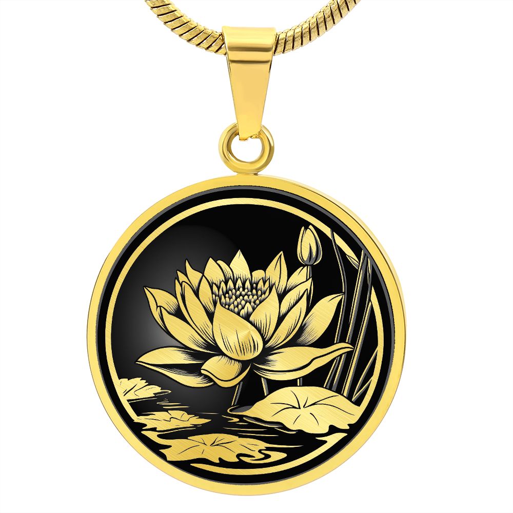 Water Lily Necklace
