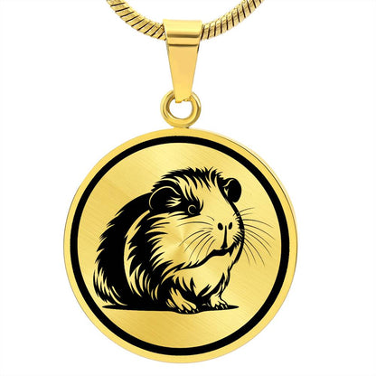 Personalized Guinea Pig Necklace