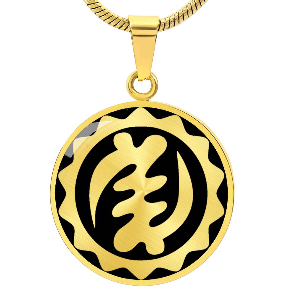 Personalized Gye Nyame Necklace