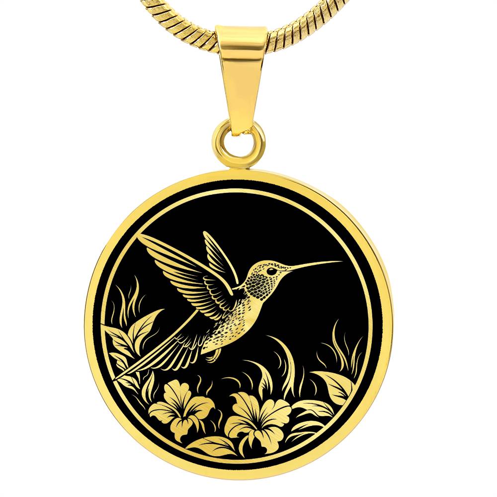 Hummingbird Necklace - Birdwatching Gift