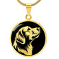 Personalized Golden Retriever Necklace