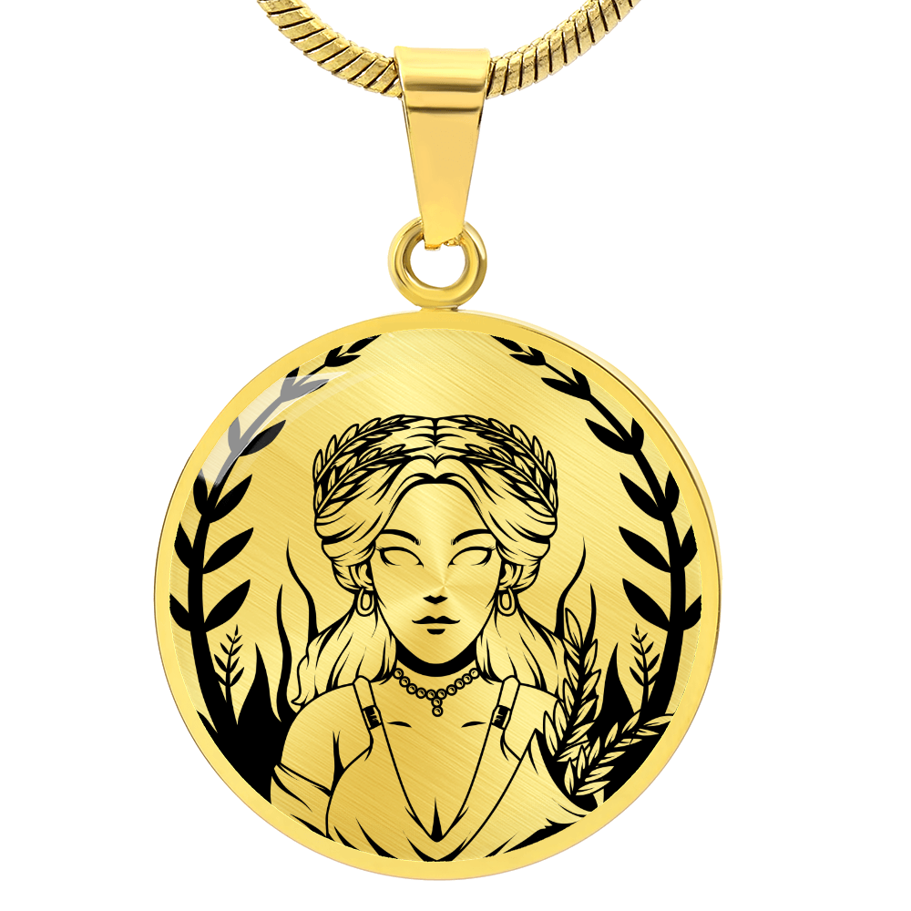 Demeter Necklace - Goddess of the harvest and agriculture