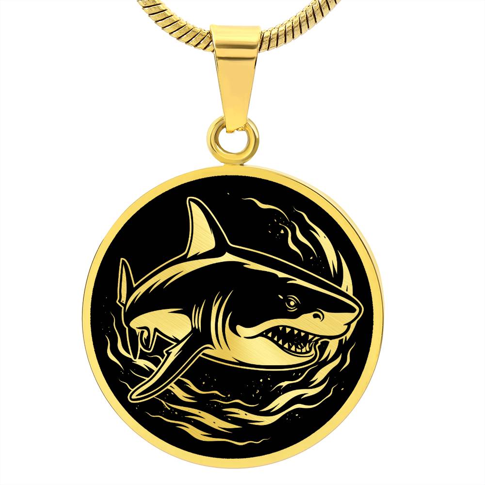 Personalized Shark Necklace