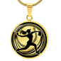 Softball Pitcher Necklace